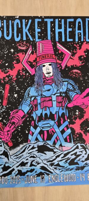 David Paris - Buckethead Colorado Print - Frost Variant - Paper
