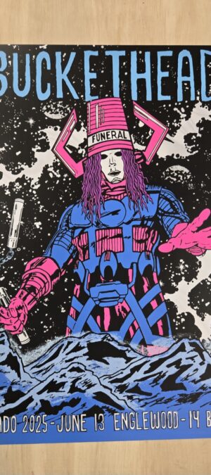 David Paris - Buckethead Colorado Print - Swirl Foil Variant (Paper)