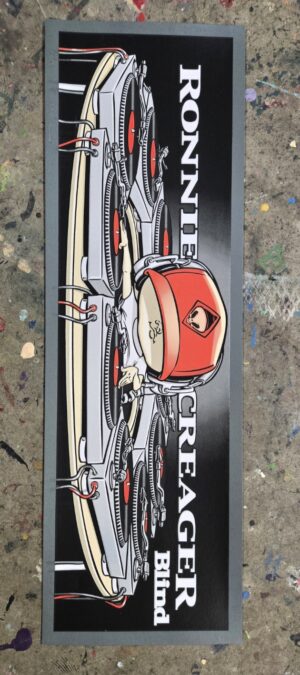 Marc McKee "Mixmaster" Print - Black Border